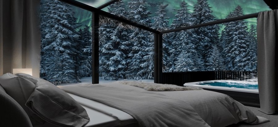 Festività natalizie Halo igloos Rovaniemi  - volo incluso