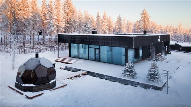 Festività natalizie Halo igloos Rovaniemi  - volo incluso