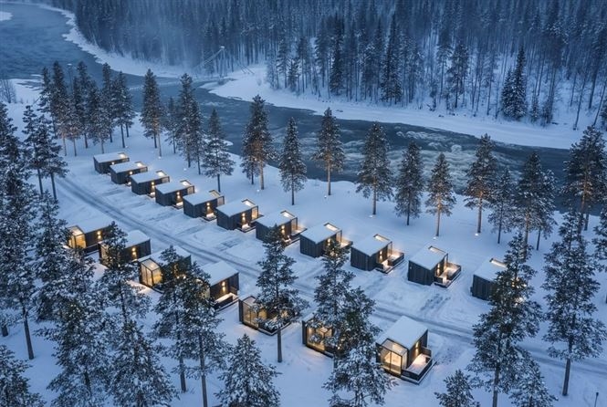 Festività natalizie Halo igloos Rovaniemi  - volo incluso