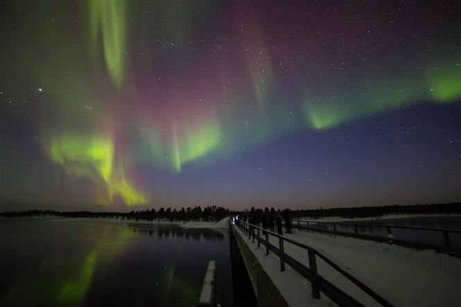 Avventura Luci del Nord al Nellim Wilderness